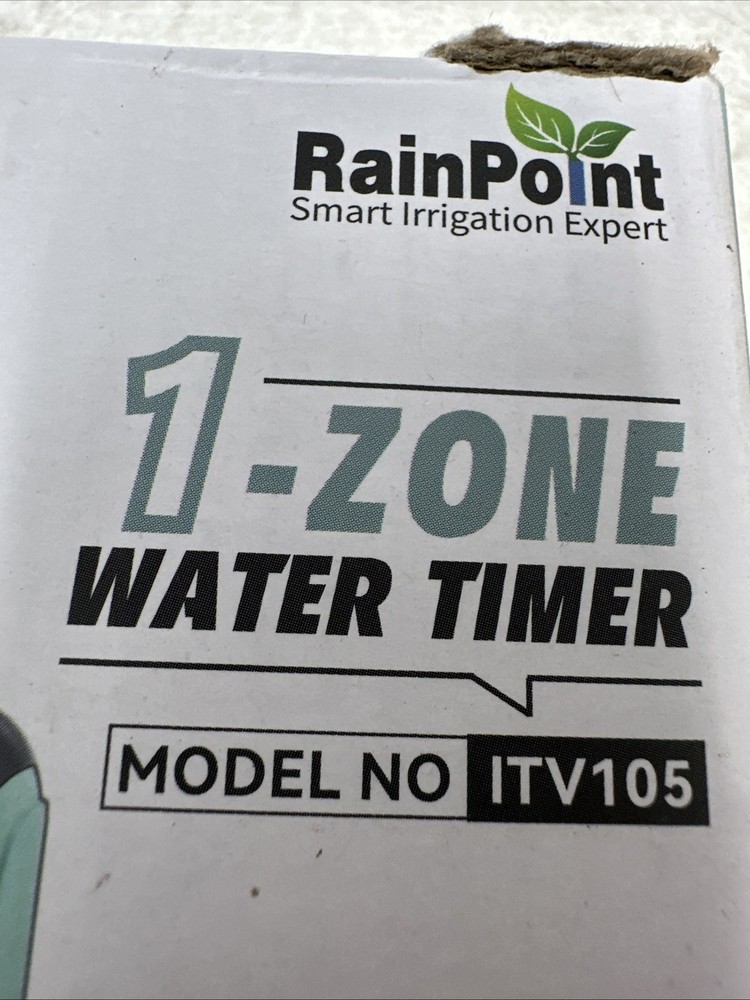 RAINPOINT Sprinkler Timer, Programmable Water Timer for Garden Hose ITV105NH