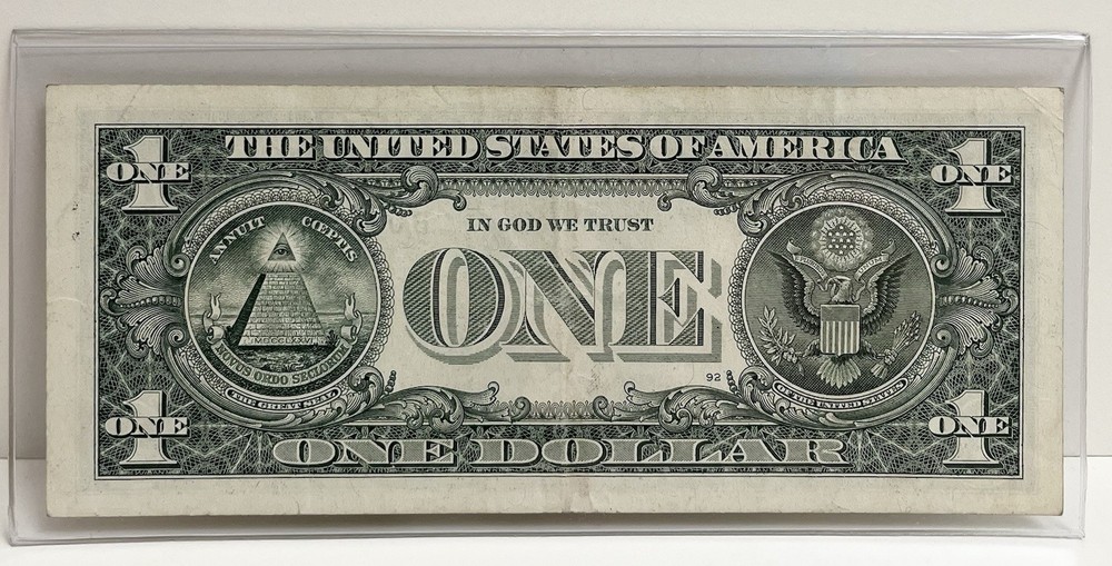 $1 2013 B Duplicate FW Star Note B08806258