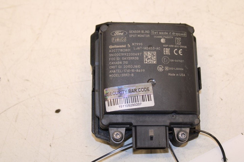 2020-2022 Ford Escape SEL Rear Left Blind Spot Detection Radar Sensor Module