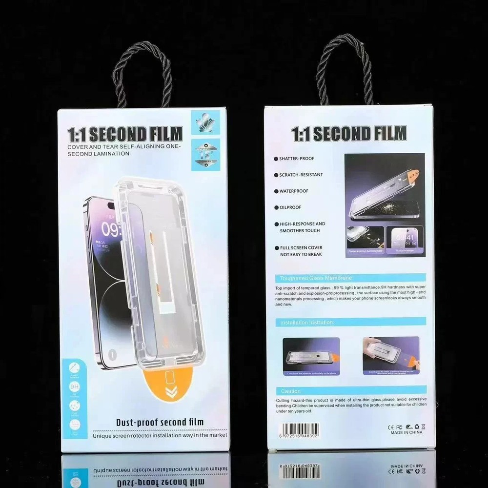 For Apple iPhone 16 Pro MAX Screen Protector Tempered Glass Front ONlY