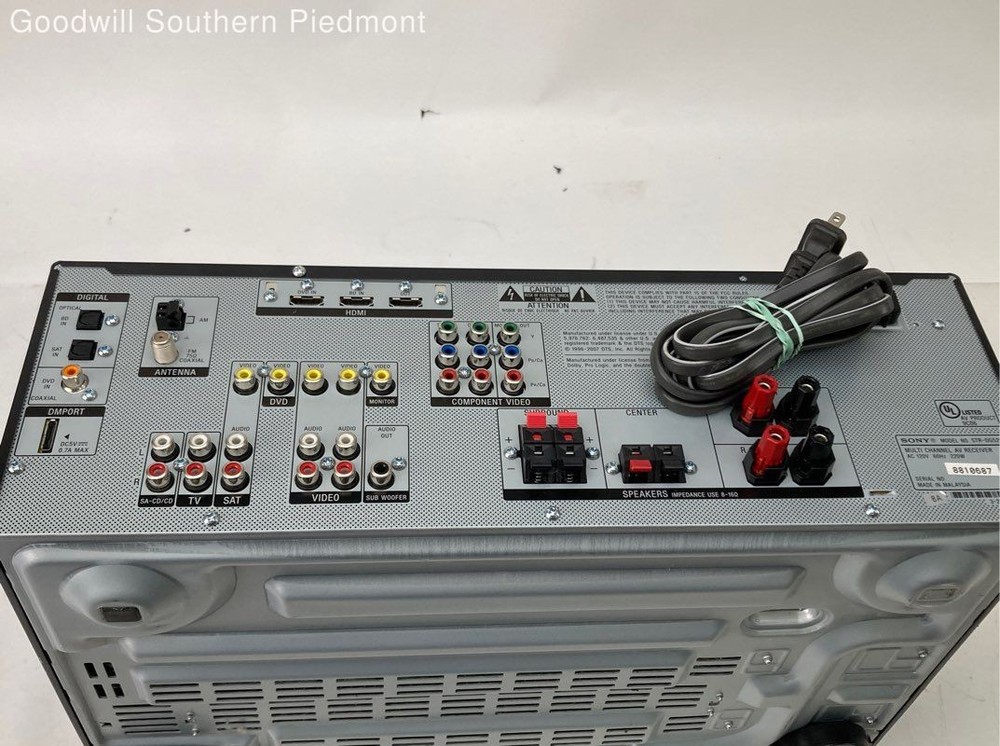 Sony STR-DG520 Multi-Channel AV Receiver - Tested