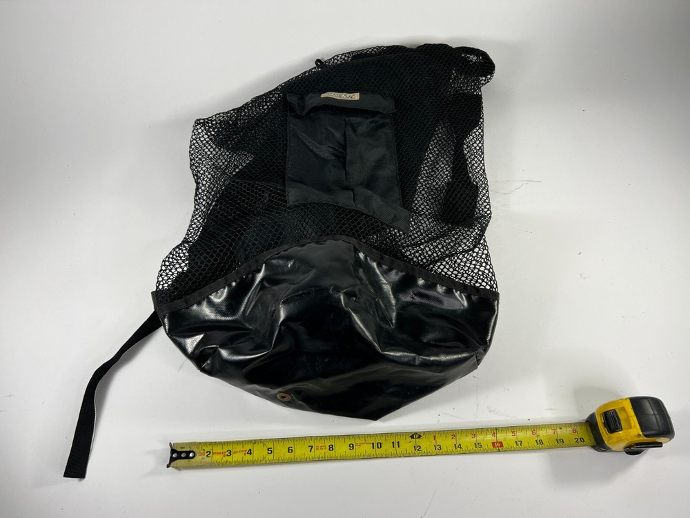 Stahlsac Bonaire Mesh Backpack - PVC Bottom - Black