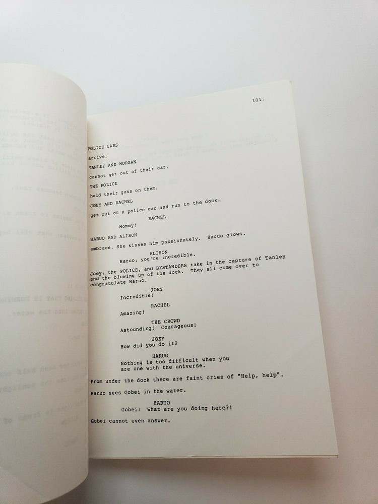 BEVERLY HILLS NINJA / Mark Feldberg 1989 First Draft Screenplay, CHRIS FARLEY