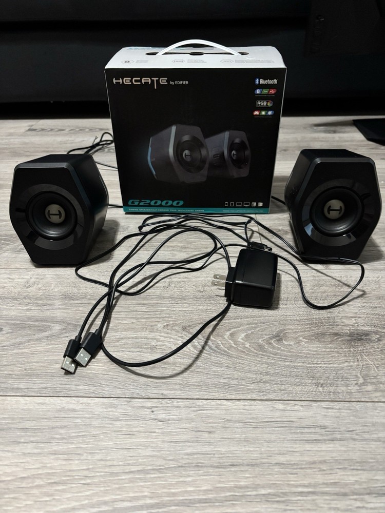 Edifier Hecate RGB Lighting G2000 Gaming Speaker With Bluetooth/AUX/USB-A