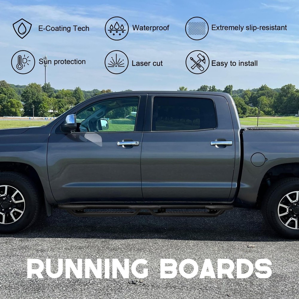 Drop Down Side Step Bars Running Boards Compatible with 2007- 2021
