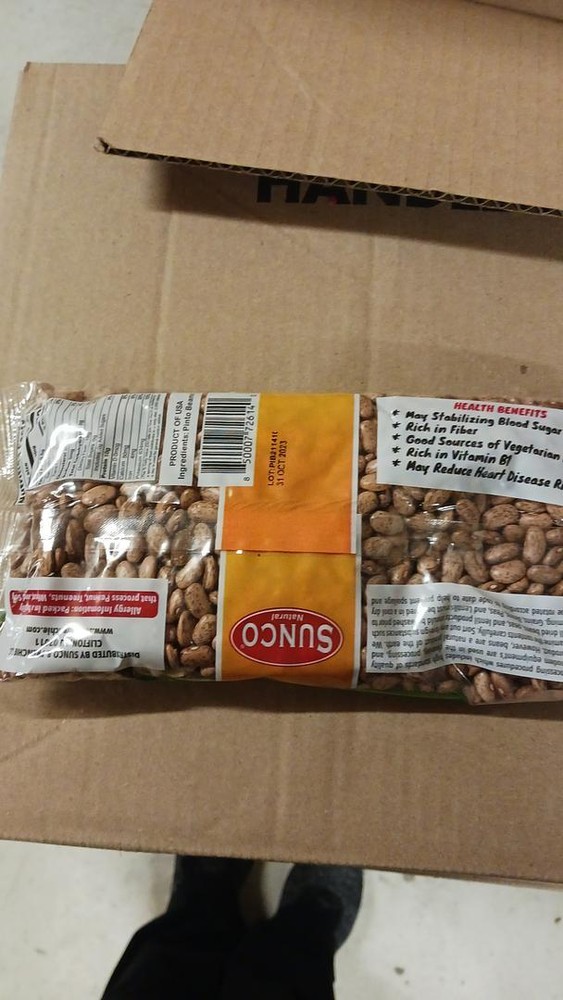 Sunco Pinto Beans 16 oz bags