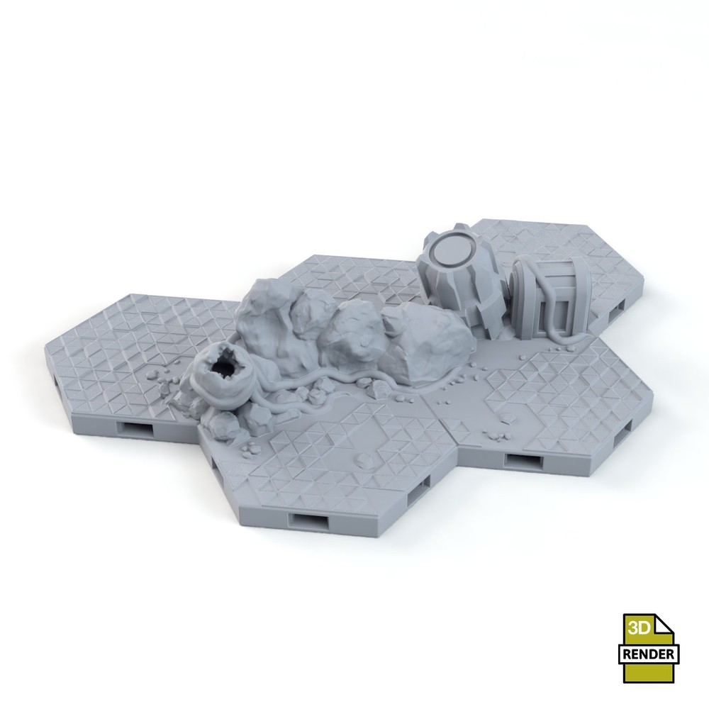 Blackstone Fortress Tile Set Deluxe Edition
