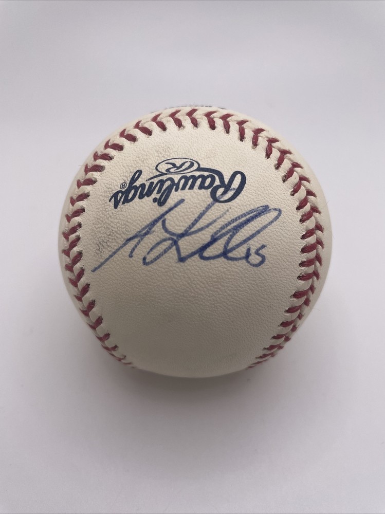 Andy Laroche Autographed Major League Baseball