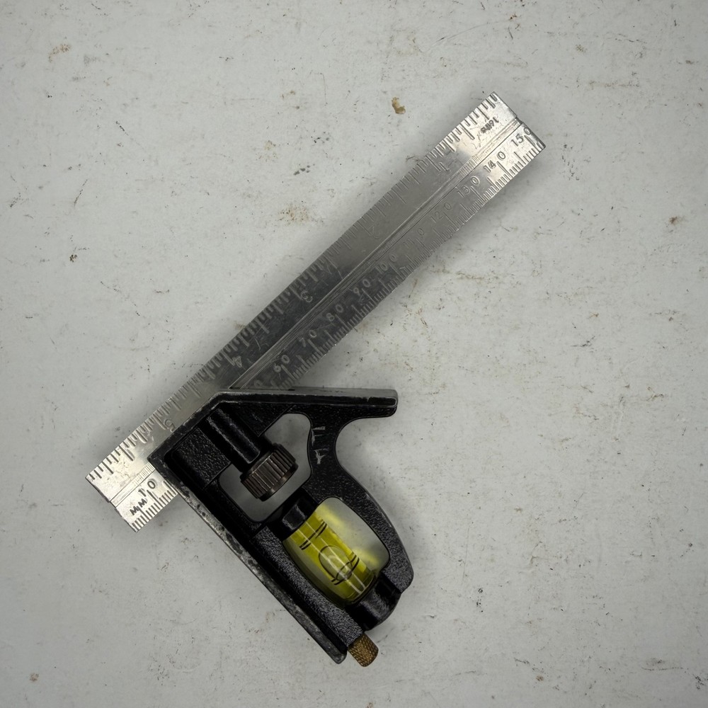 Johnson Level & Tool 6" Combination Square w/ Scribe Pin