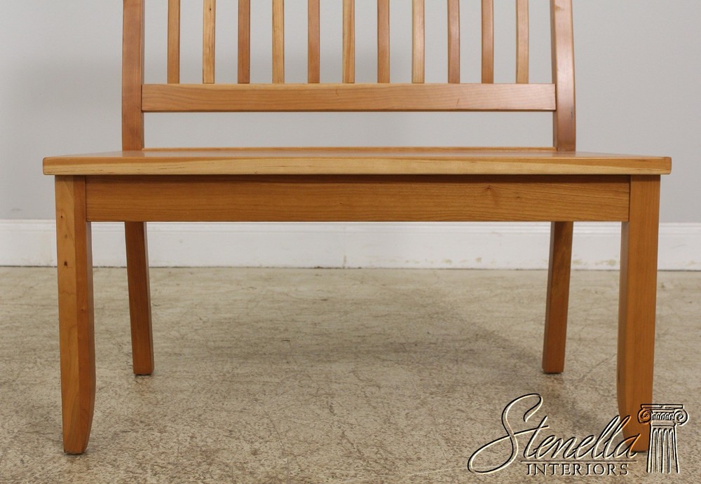 F56335: Country Design Solid Cherry Bench Or Settee