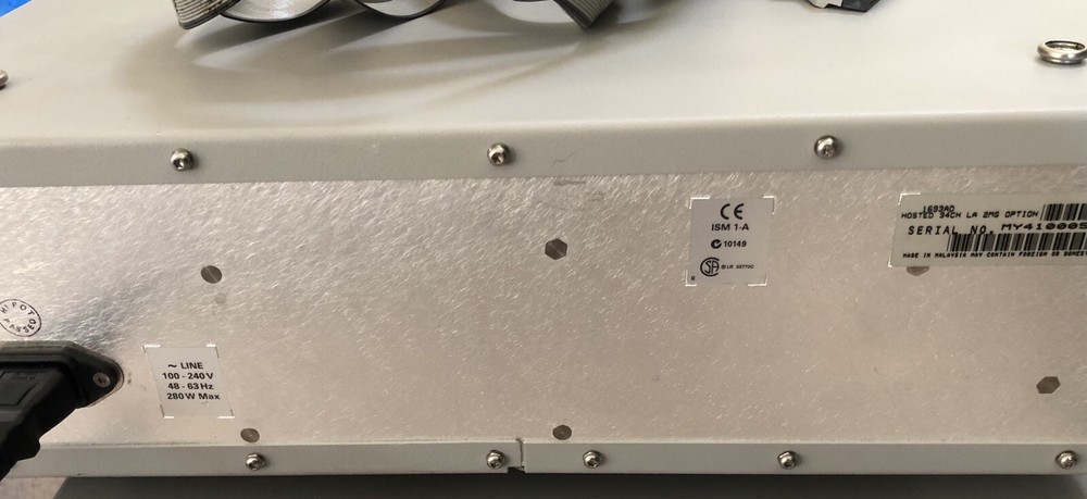 Agilent 1693 AD Logic Analyzer, Power-on