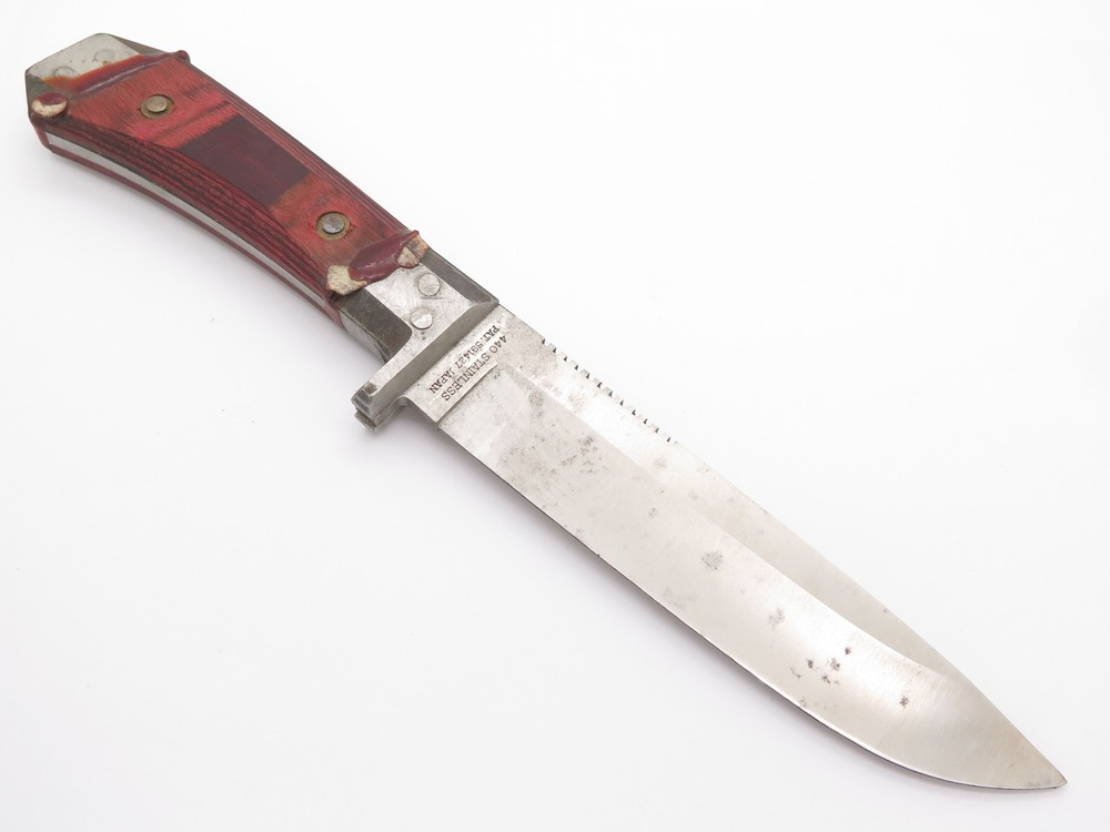 Vintage '80s BST Basic Tool Nakamura Seki Japan Knife Making Hunting Fixed Blade