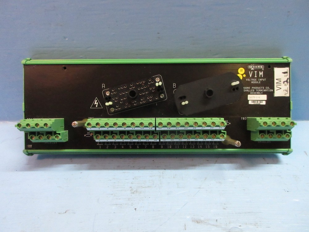 Moore 16170-1-6 APACS VIM Voltage Input Module Siemens PLC Board