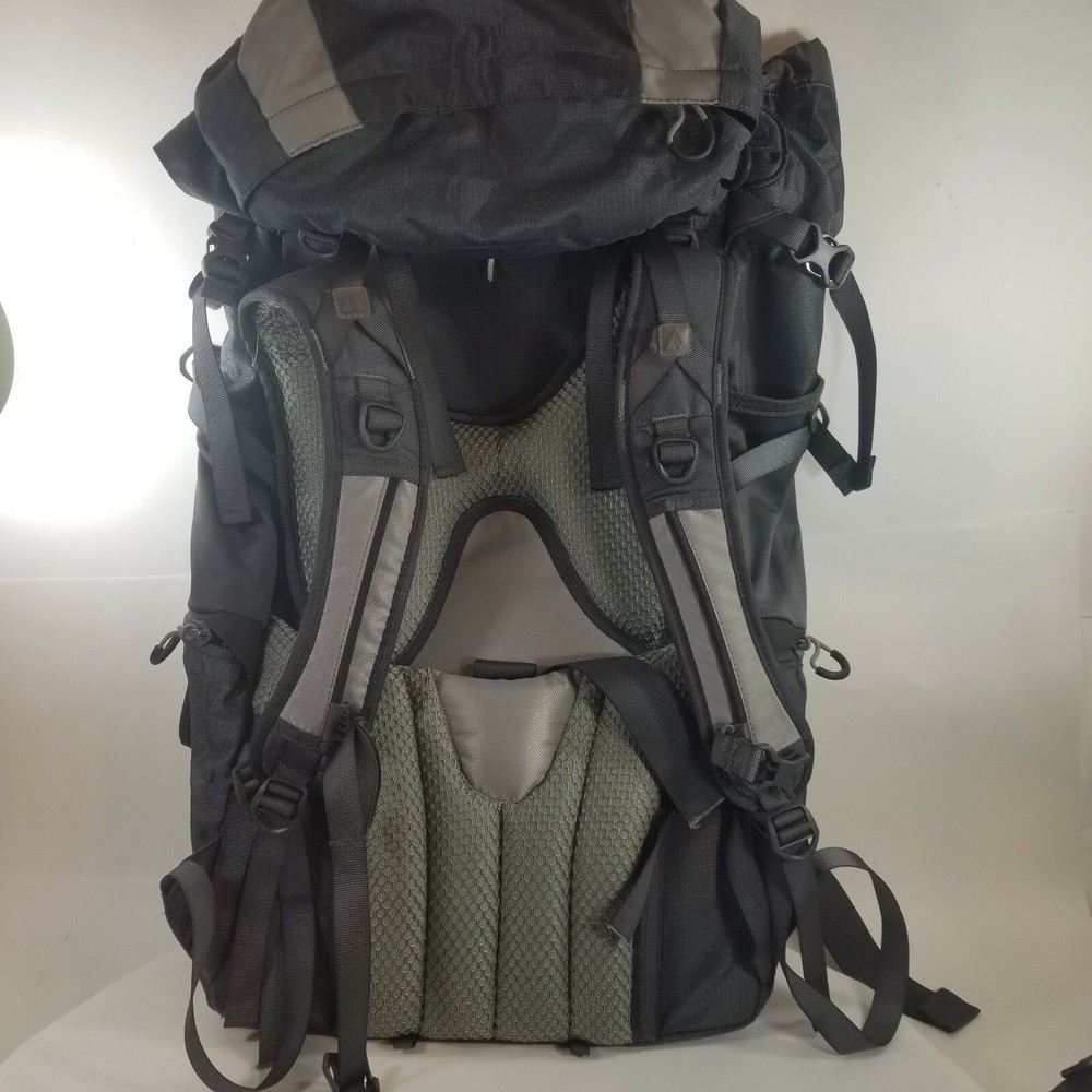Auth ASCEND MS3300 Grey Nylon Hydration Hiking Trail Pack Backpack
