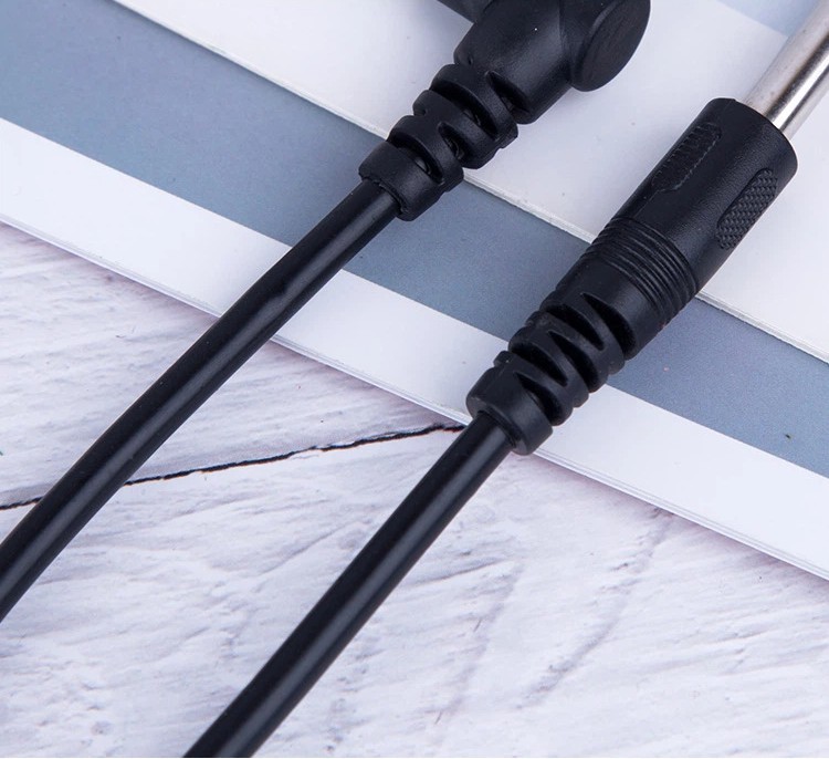 2Pcs Electric Patch Cord Guitar Amplifier Amp Cable Right Angle 90 Degree 10FT