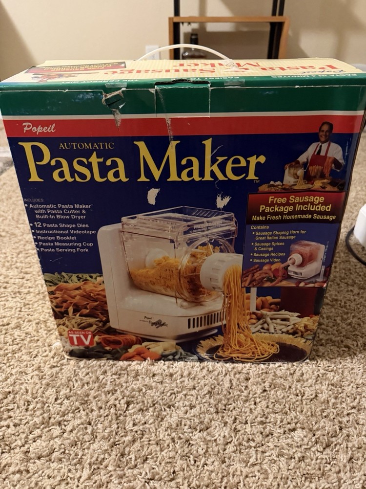 Popeil Automatic Pasta Maker Machine Ronco As Seen On TV