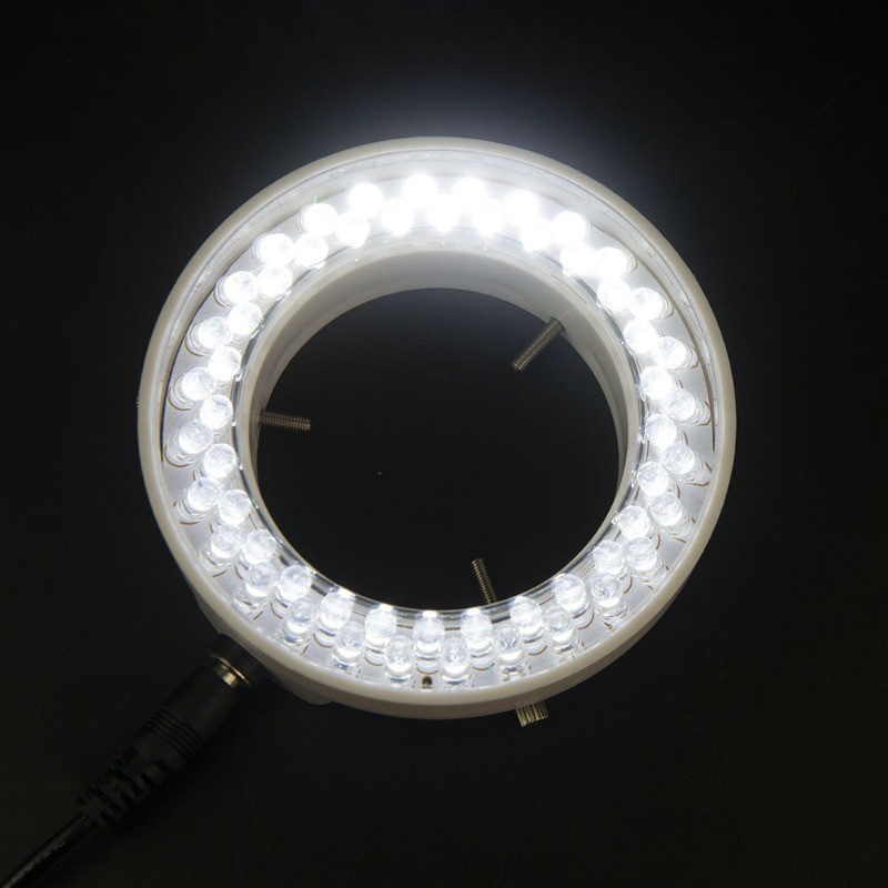 Inner Diameter 60mm 56 LED Light Microscope Ring Lamp Microscope Light Source