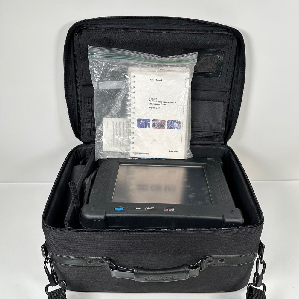 Tektronix Y400 NetTek Analyzer & Interference Analyzer w/ YBT250, YBA250 Opt: 88