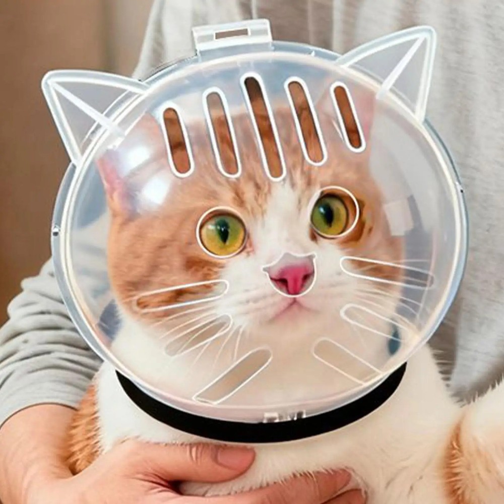Cat Bubble Muzzle: Effortless Grooming Protection