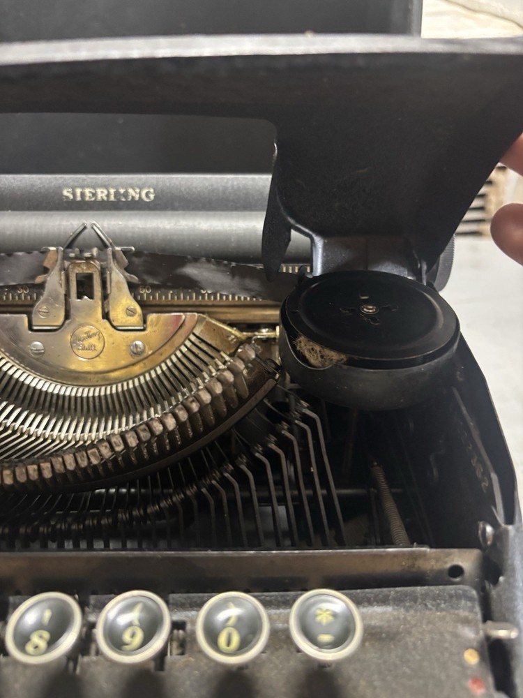 Smith-Corona Sterling Typewriter - Black