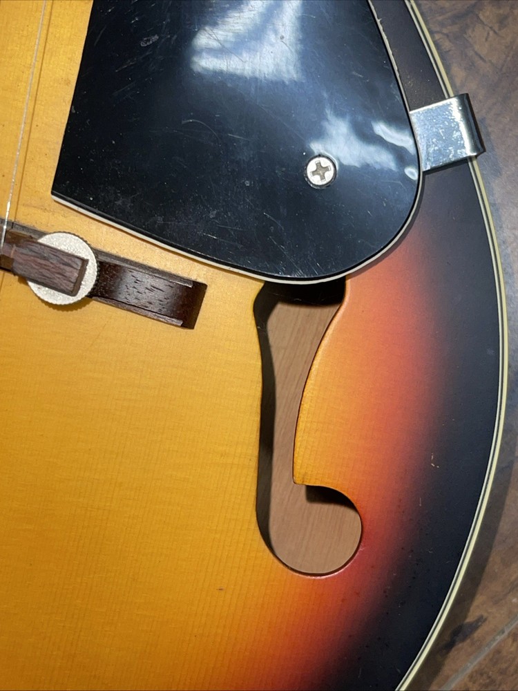 Vintage J. Reynolds A-style mandolin 8 Strings Without Case Missing 1 String