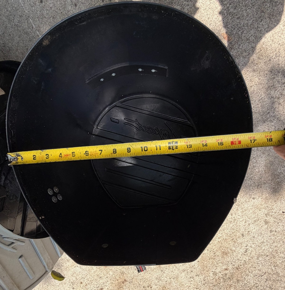 2 Impact drum cases with strap & handle 15" & 18"