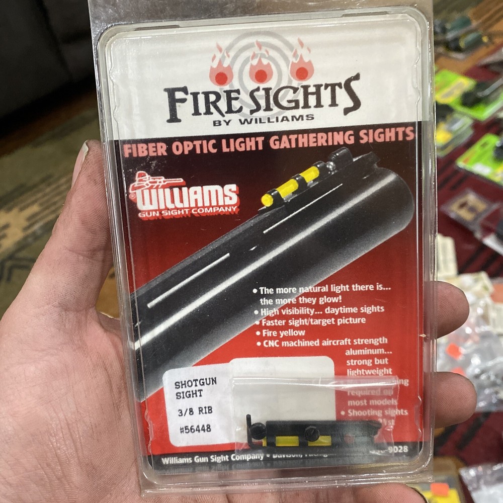 WILLIAMS™ FIRE SIGHT VENTILATED RIB WIDTH 3/8" 56448