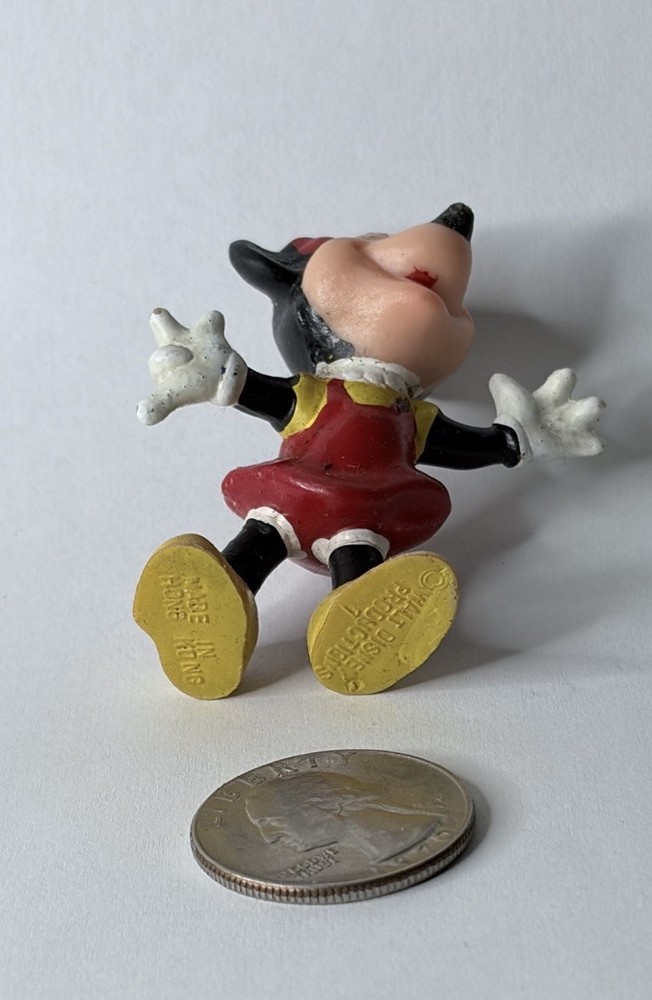 Vintage Mini Mouse PVC Figurine