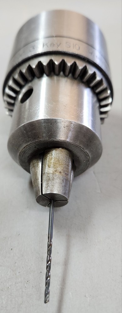 ROHM DRILL CHUCK 1/32-5/8 W. GERMANY TAPER 3
