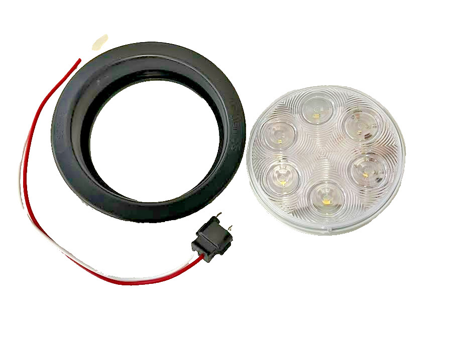 Optronics 4" White Led Light Kit AA-60-03 Trailer Light BUL06CB Camper/Trailer