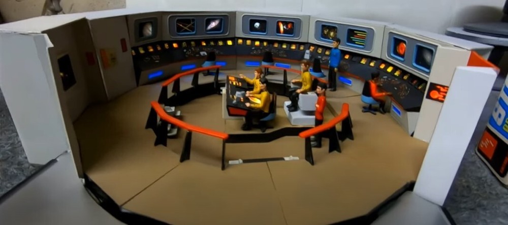 Star Trek Model USS Enterprise Bridge unmade* 1966 Show*