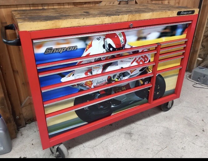 Tool Box Graphics /Decals Fits 53" Snap On Toolbox Transform Your Box