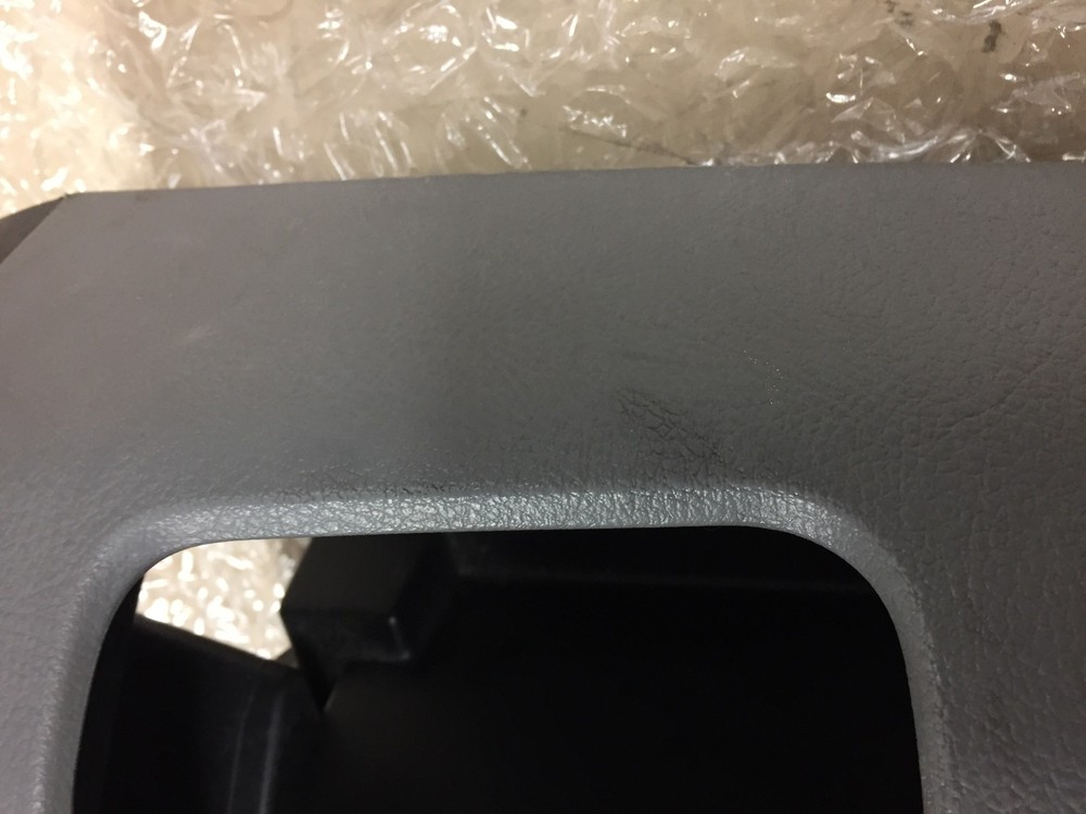 97-15 Ford E-150 E-250 E-350 E-450 Econoline Van Gray Center Console Cup Holder