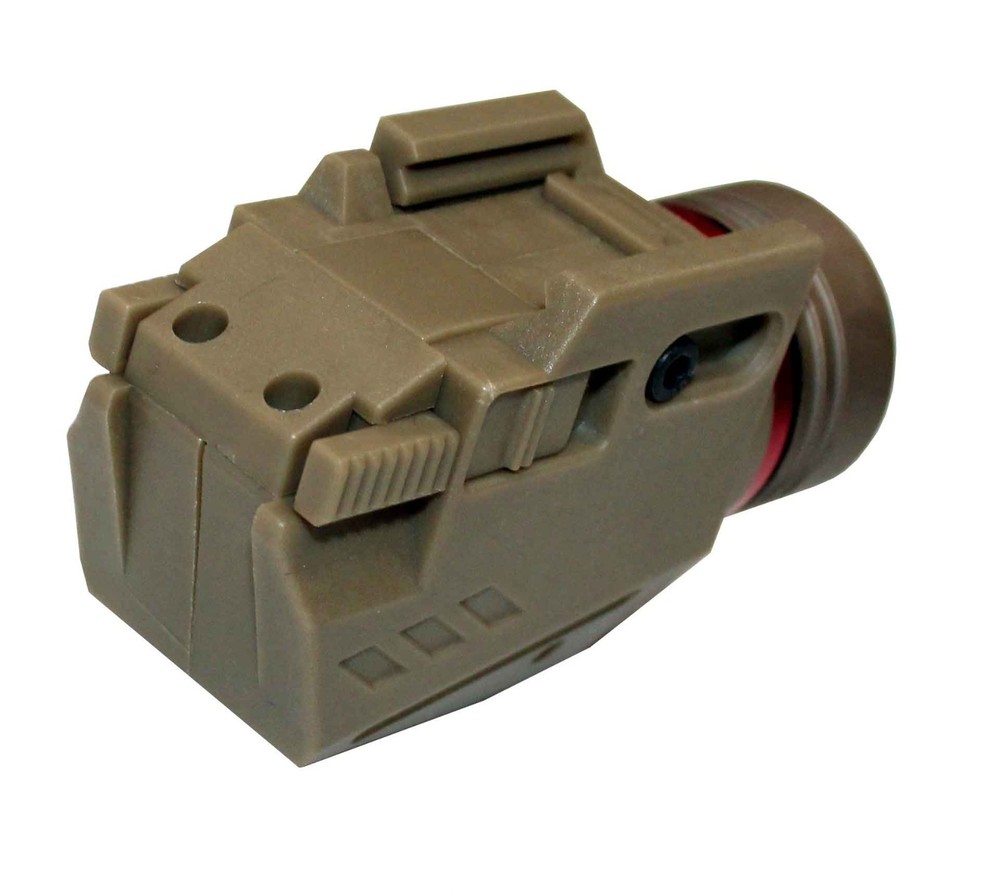 Trinity Flashlight 300 lumens tan polymer compatible with Walther p22ca model.
