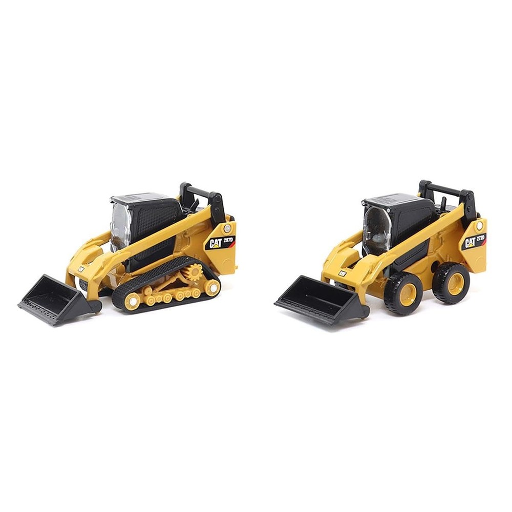 Diecast Masters 1/64 Caterpillar 272D2 Skid Steer Loader & 297D2 Compact Track