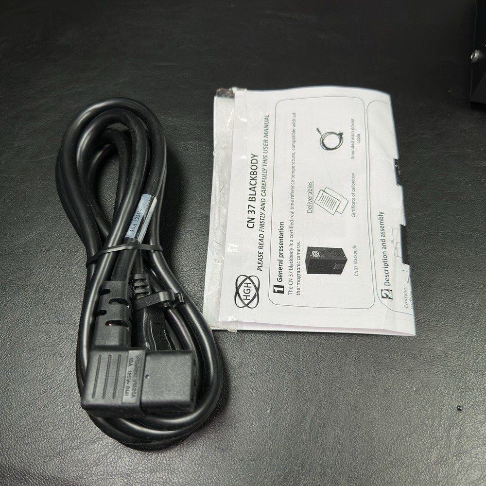HGH CN37 Blackbody Thermal Cameras Reference Source w/ JUMO DiraTRON 116 Cont.