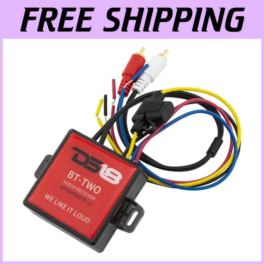 Marine Grade Bluetooth Receiver -  Waterproof, BT 4.0