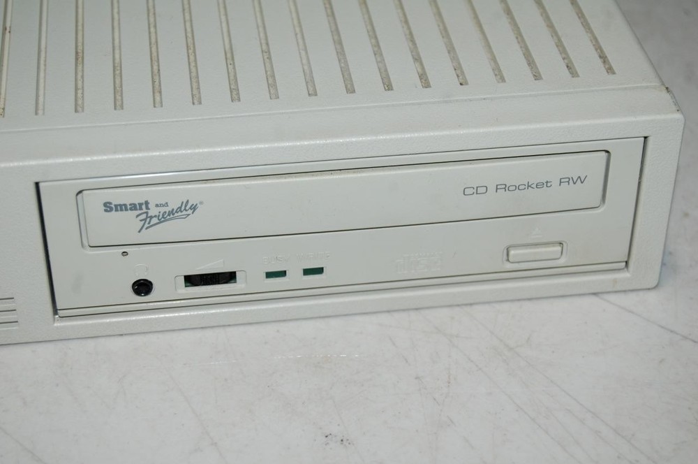 Smart and Friendly External CD Rocket RW Burner Writer Drive