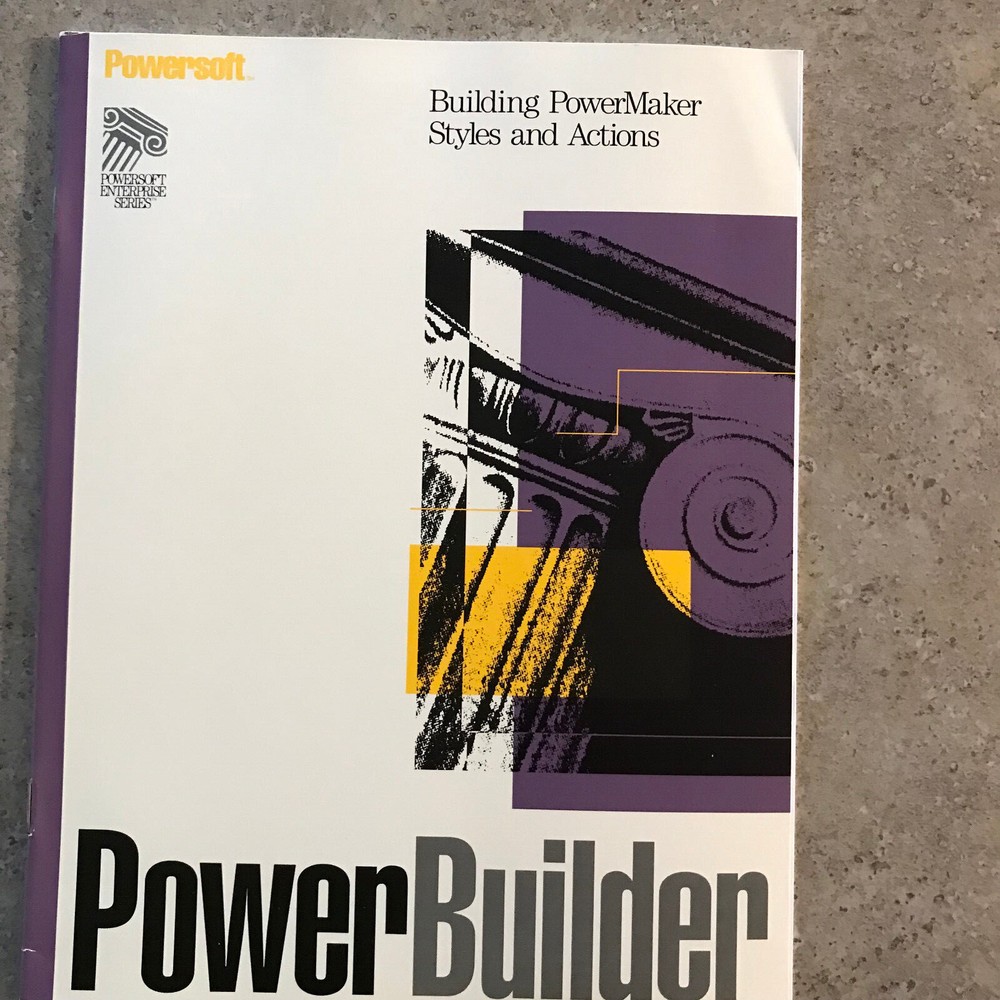PowerBuilder Ver. 3.0a for Microsoft Windows 3.1 3.5" Diskettes & Manuals  