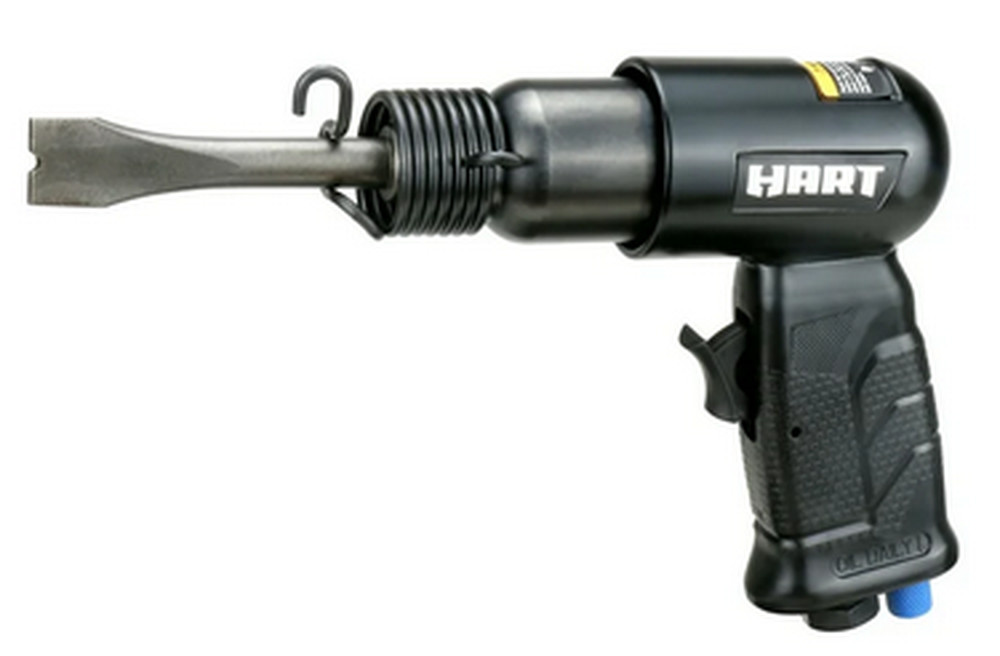 New Short Barrel Air Hammer Tool Kit with Chisel Set - Durable & Powerful