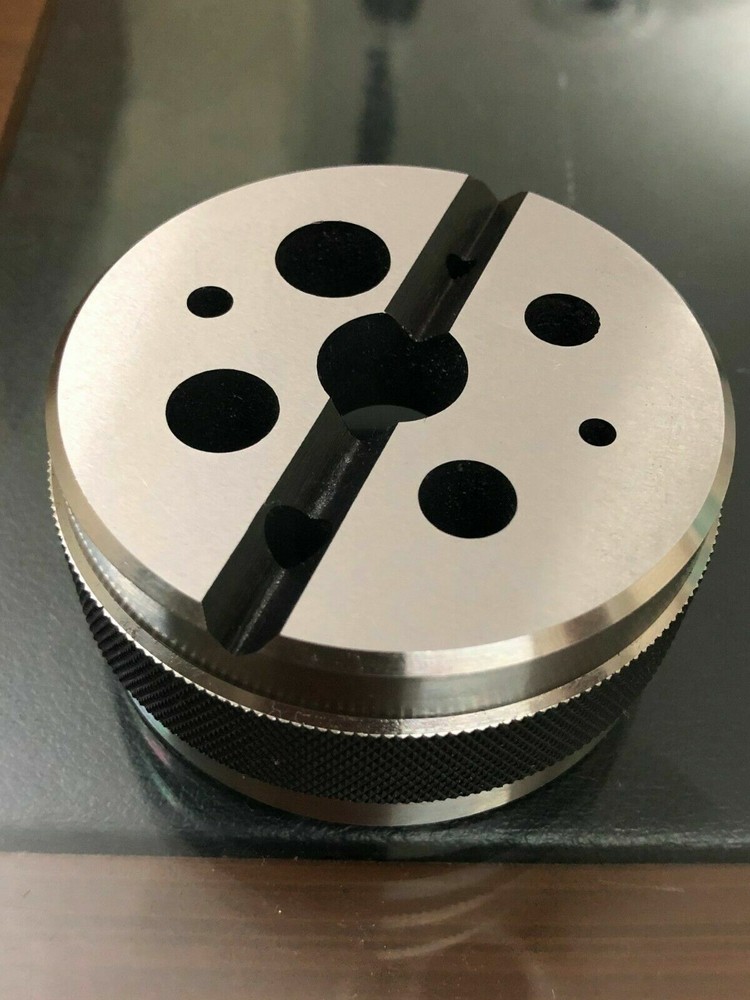 3” Round Bench Block Staking Anvil Block Toolmakers Hammer Riveting Hardened