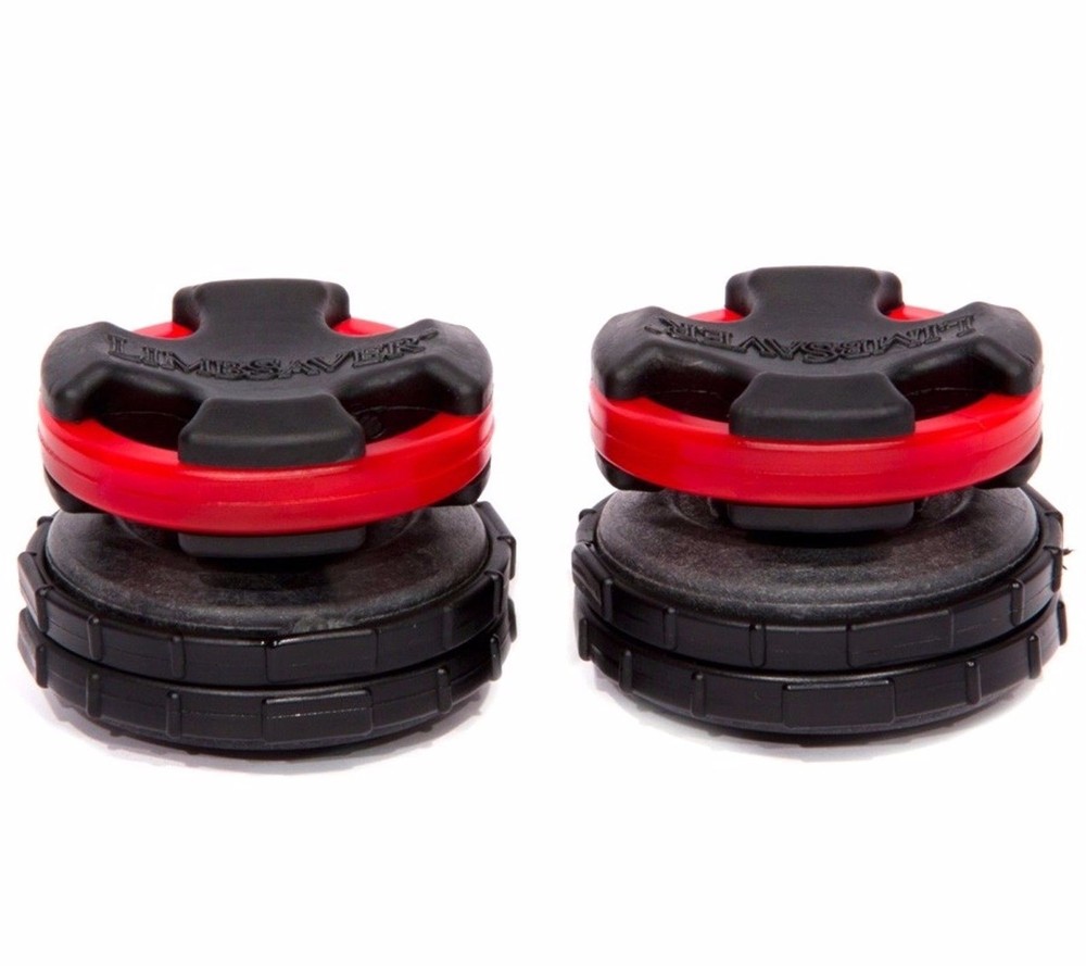 Limbsaver Broadband Split Limb Dampener 2-Pack (Red Bands) #4026