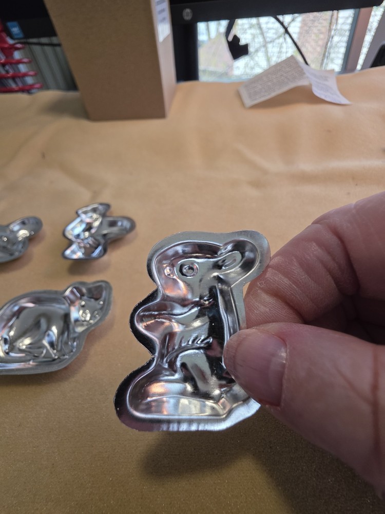 Miniature Aluminum Molds