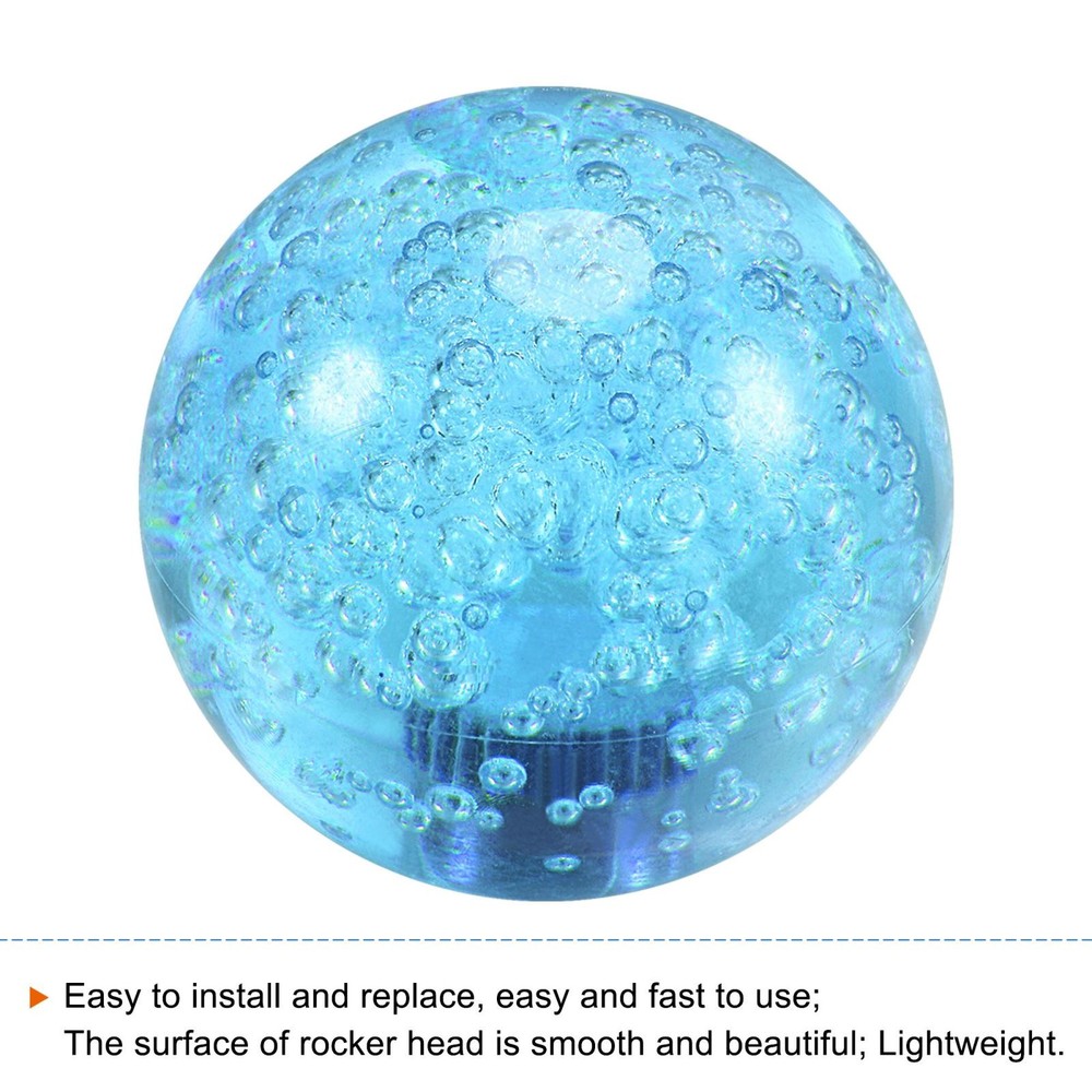 Top Handle Ball Head Joystick M6 Blue 2 Pack