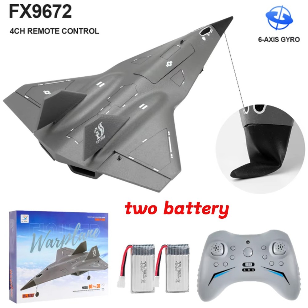 FX9672 RC Jet Airplane 4CH 2.4G Remote Control plane Concealed Culvert Design