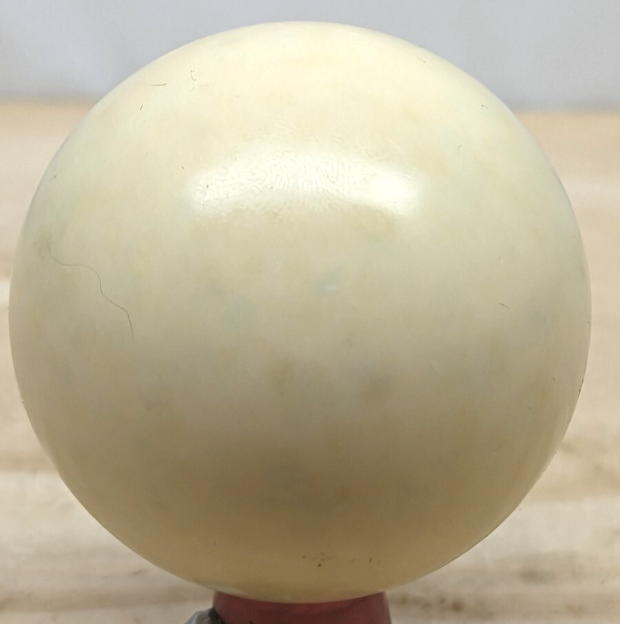 Pool ball white cue 2.25" diameter