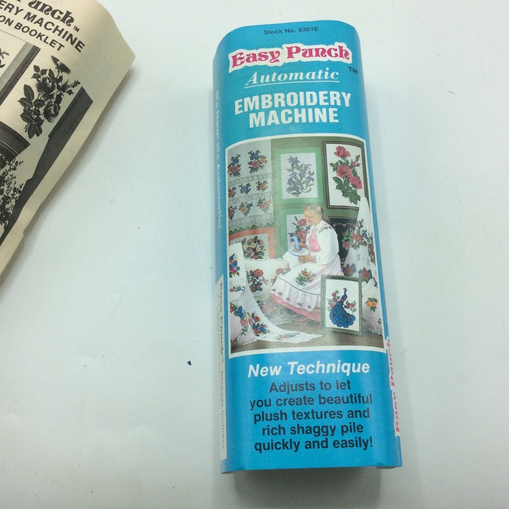 Vintage 1983 Easy Punch Embroidery Machine Tool