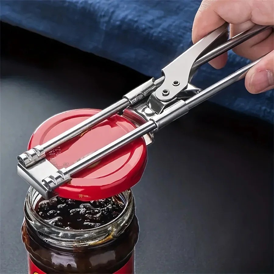 Master Opener– Adjustable Multifunction Jar & Bottle Opener Stainless Steel Tool