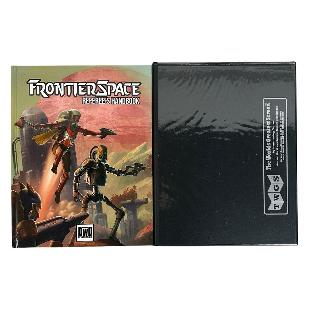 Frontier Space Referee's Handbook Hardcover: FrontierSpace RPG
