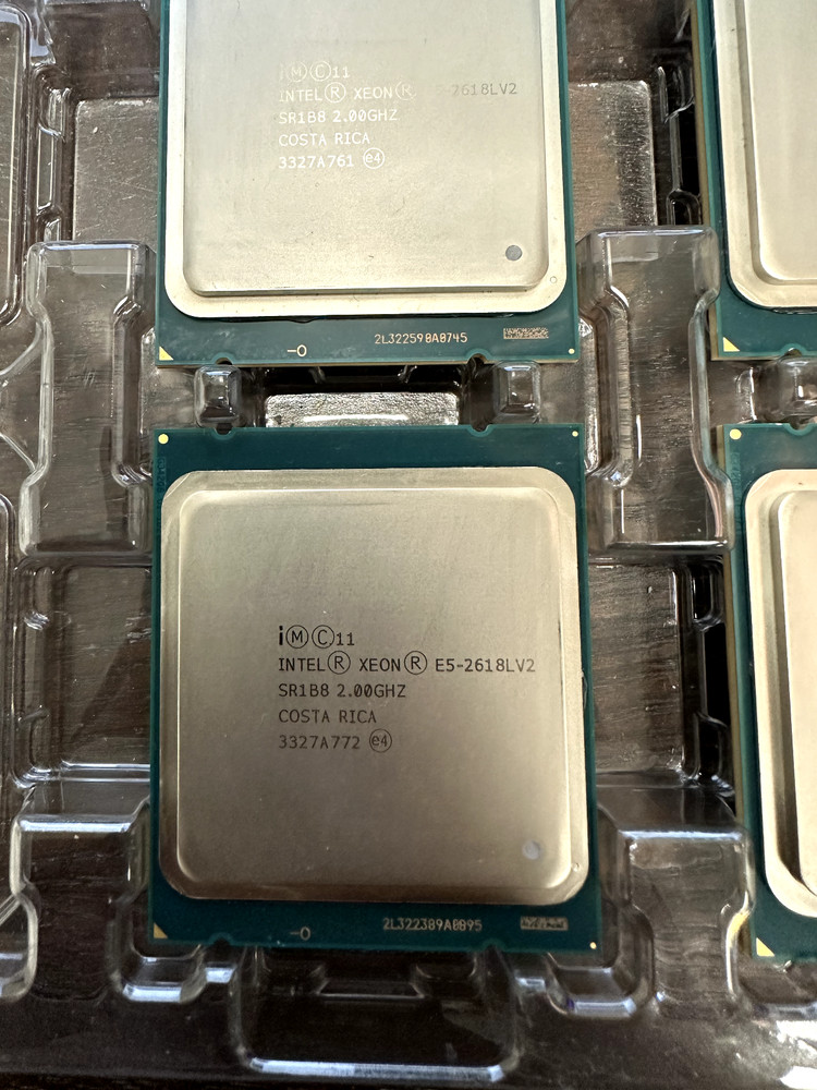 Intel® Xeon® Processor E5-2618L v2  (2.00GHZ) 6 core 12 threads